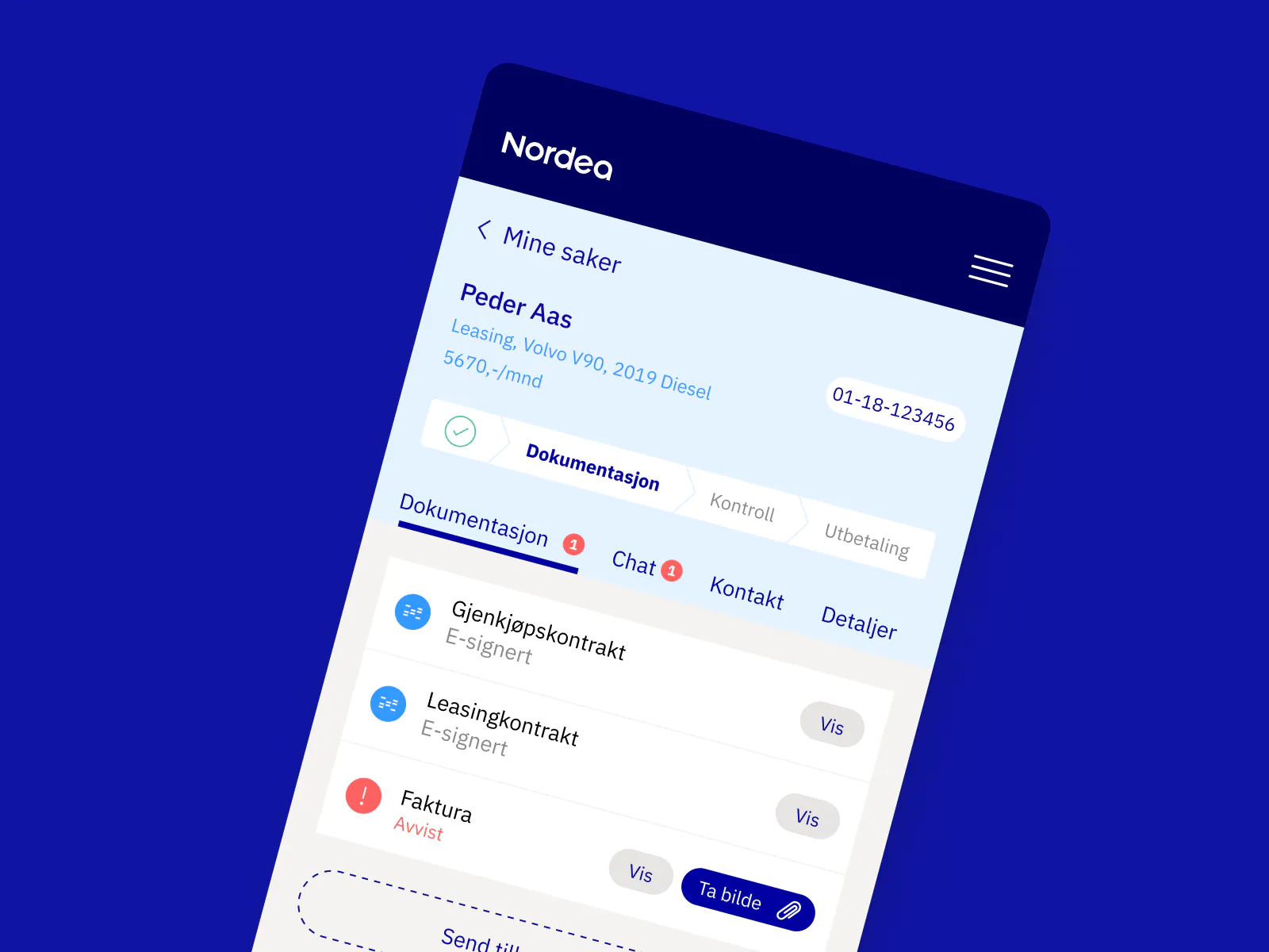 Designs for Nordea Finans